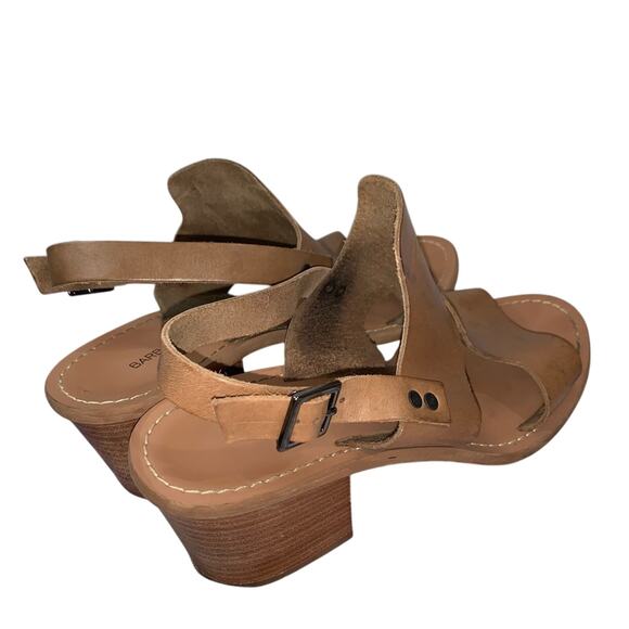 Barbara Barbieri Italian Made Leather Chunky Heels - Picture 2 of 6